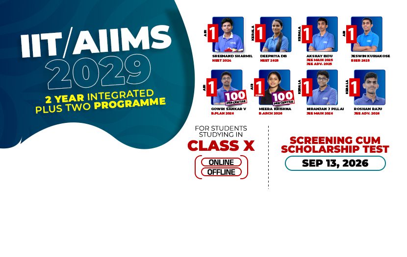 Two Year Integrated AIIMS/JEE Adv. Programme 2029 (Regular & Hybrid)